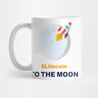 LTC Fly to the moon Mug